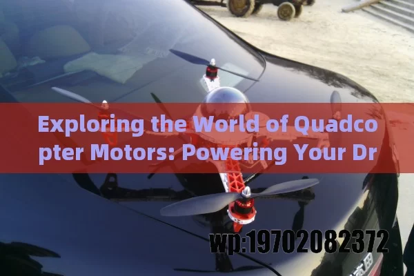 Exploring the World of Quadcopter Motors: Powering Your Drone Adventures in the USA