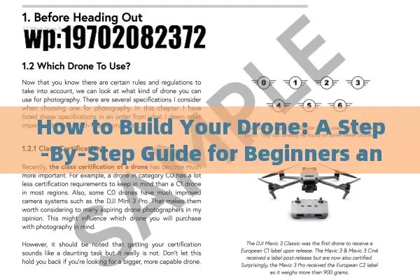 How to Build Your Drone: A Step-By-Step Guide for Beginners and Enthusiasts